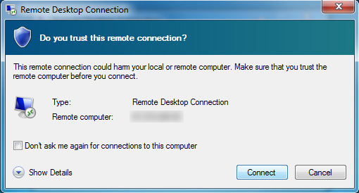 remote desktop vps windows 7